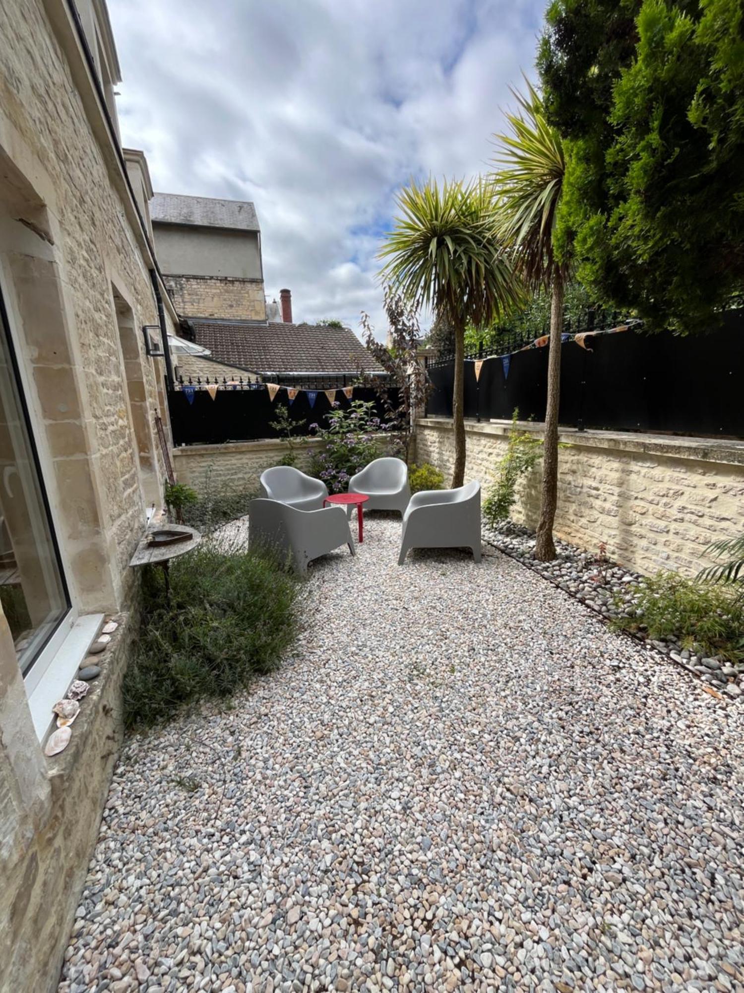 Le Capella, Magnifique Maison Au Calme Avec Garage Caen Exterior foto